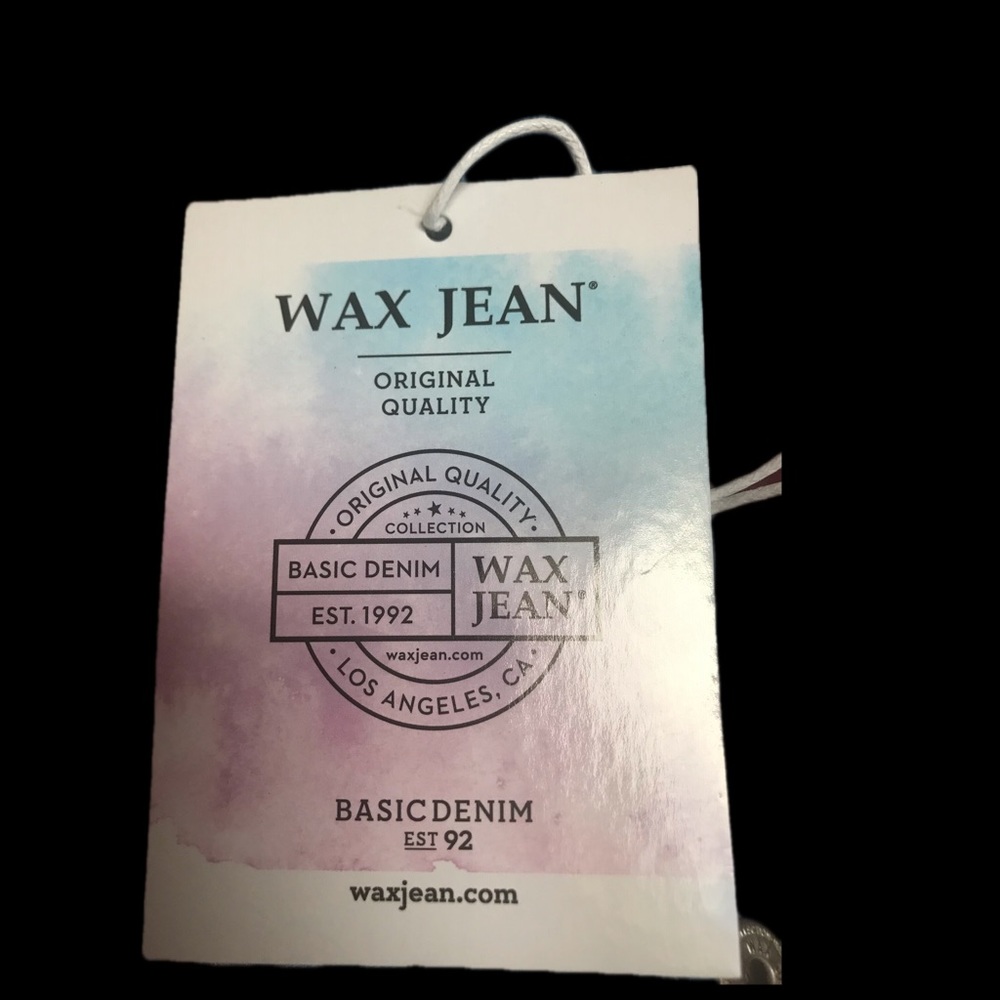 Wax Jean Distressed Short Overalls - Picture 5 of 5